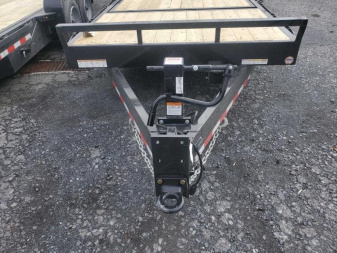 New 2023 Sure-Trac 7 x 18+4 Tilt Bed Equipment Trailer  16K