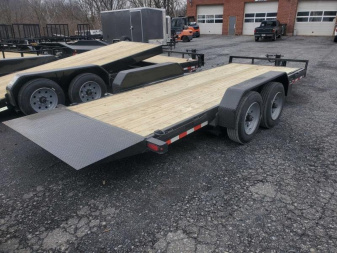 New 2023 Sure-Trac 7 x 18 Tilt Bed Equipment Trailer  16K