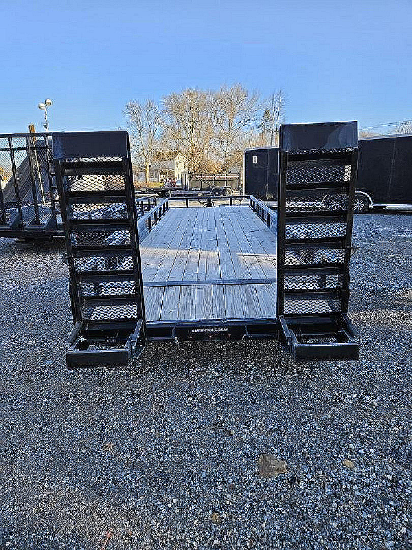 New 2023 Sure-Trac 7 x 22 (20+2) Equipment Trailer  14K