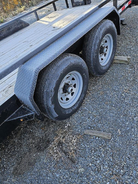 New 2023 Sure-Trac 7 x 22 (20+2) Equipment Trailer  14K