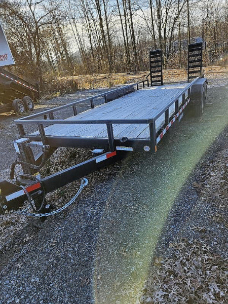 New 2023 Sure-Trac 7 x 22 (20+2) Equipment Trailer  14K