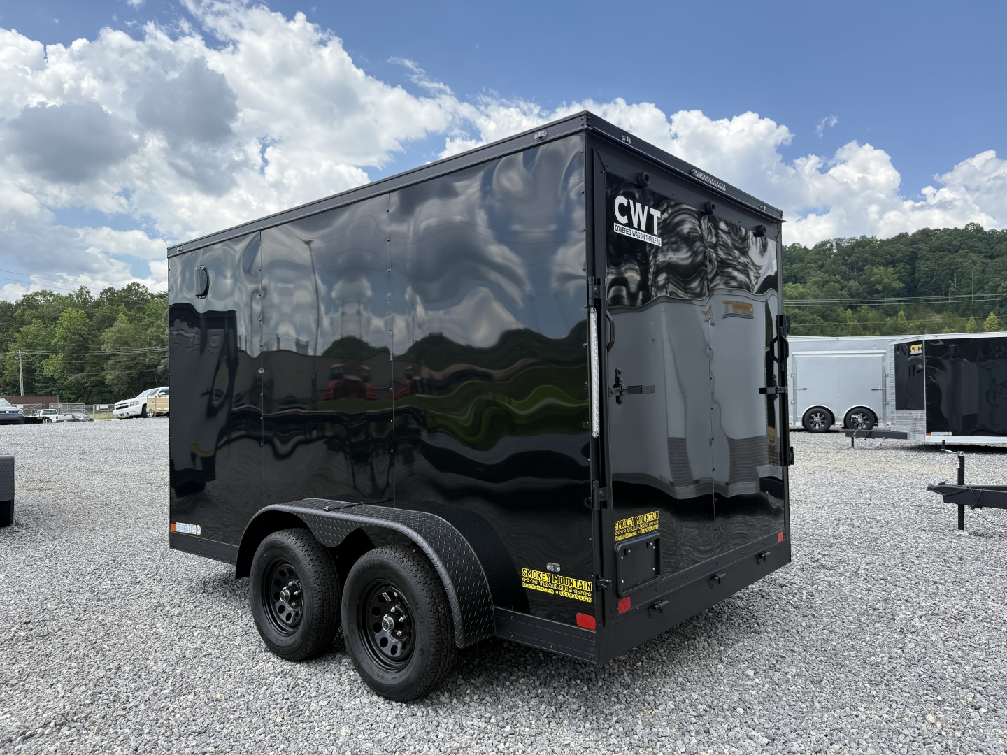 New 2025 Covered Wagon Trailers 7X12 TA2 B/O Cargo / Enclosed Trailer