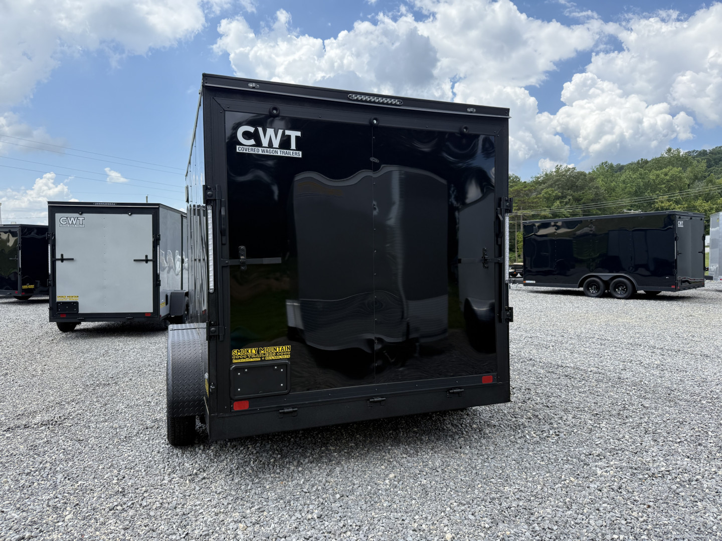 New 2025 Covered Wagon Trailers 7X12 TA2 B/O Cargo / Enclosed Trailer