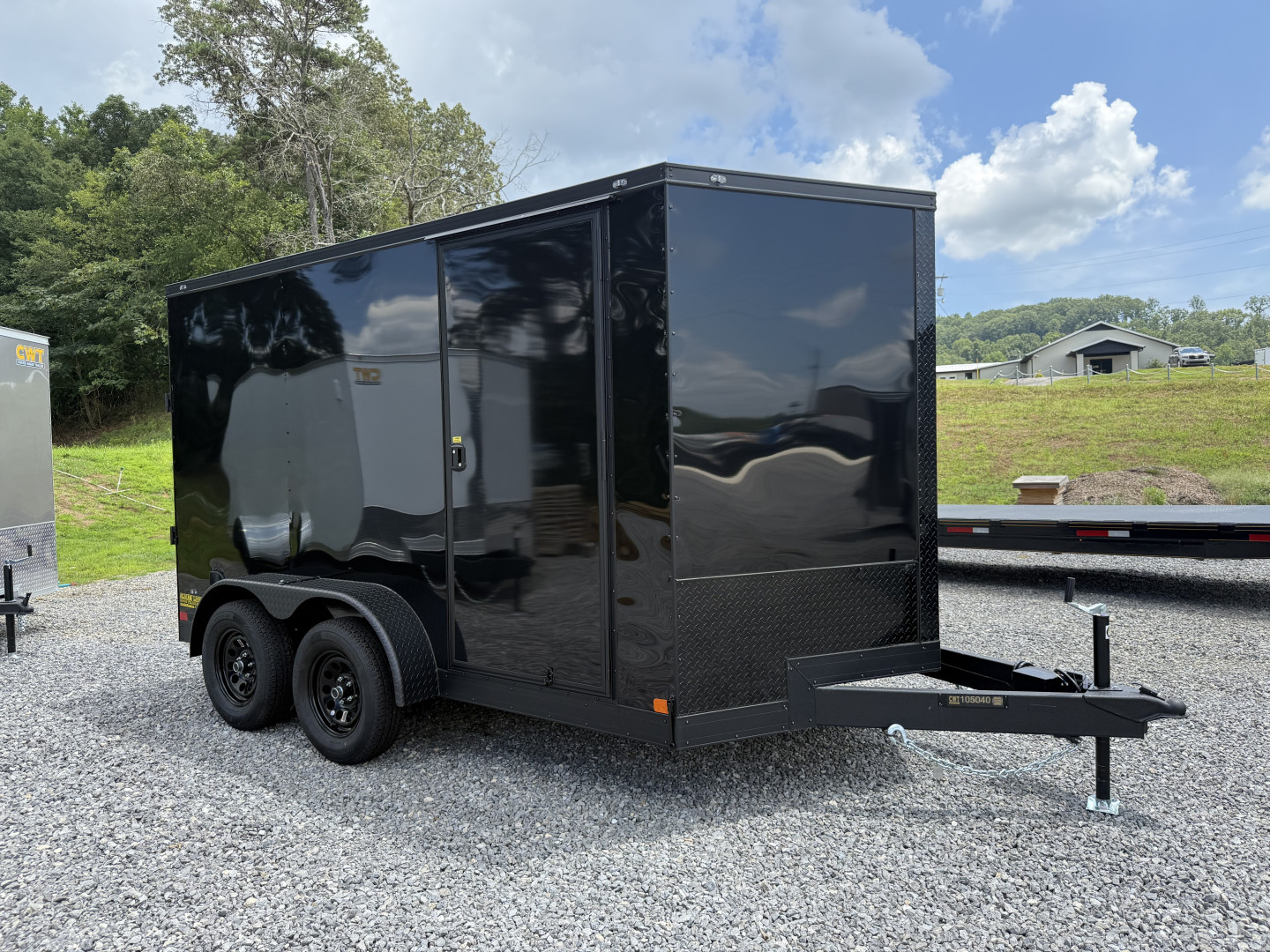 New 2025 Covered Wagon Trailers 7X12 TA2 B/O Cargo / Enclosed Trailer