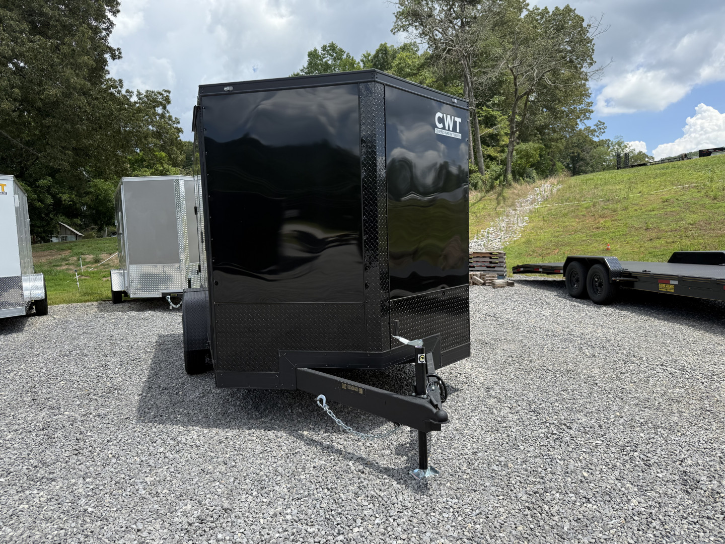 New 2025 Covered Wagon Trailers 7X12 TA2 B/O Cargo / Enclosed Trailer