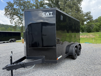 New 2025 Covered Wagon Trailers 7X12 TA2 B/O Cargo / Enclosed Trailer