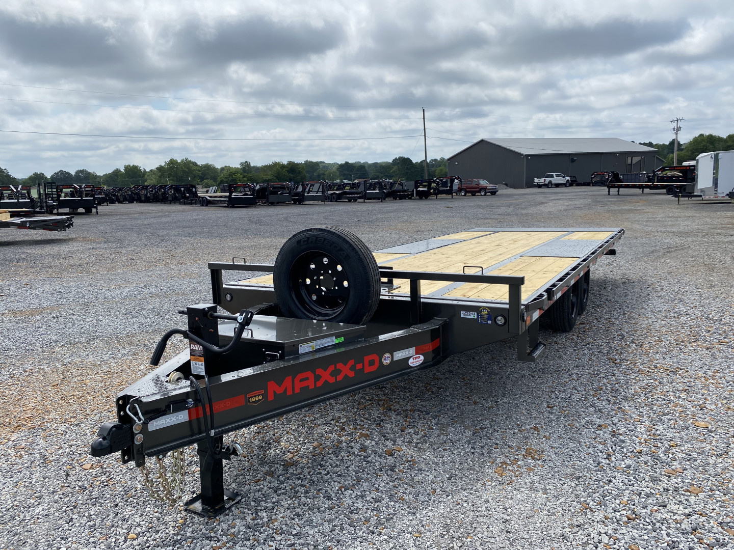 New 2026 MAXXD Deckover Tilt Trailer | 102" x 22' 17.5K GVWR