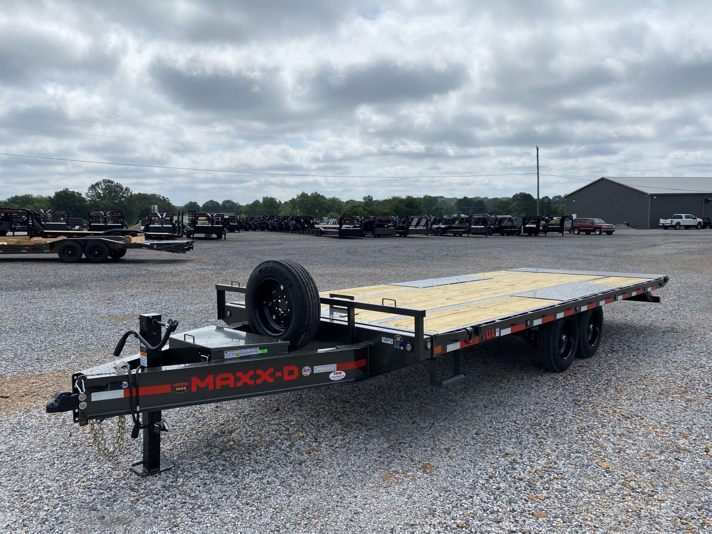 New 2026 MAXXD Deckover Tilt Trailer | 102" x 22' 17.5K GVWR