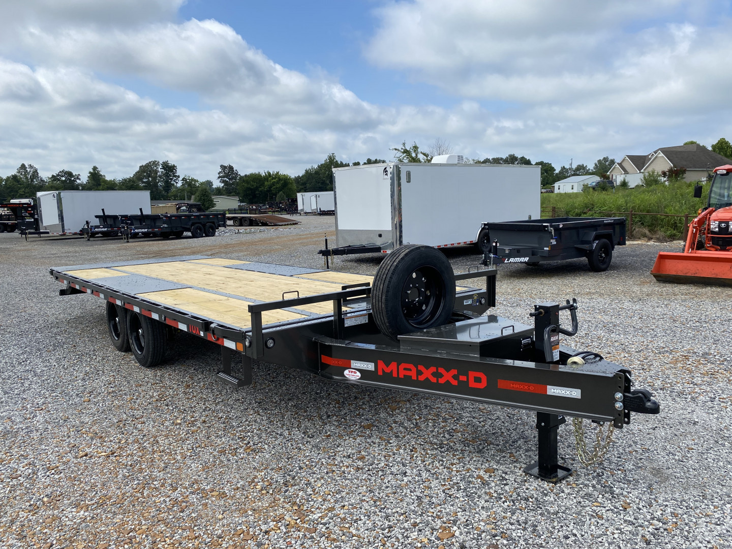 New 2026 MAXXD Deckover Tilt Trailer | 102" x 22' 17.5K GVWR