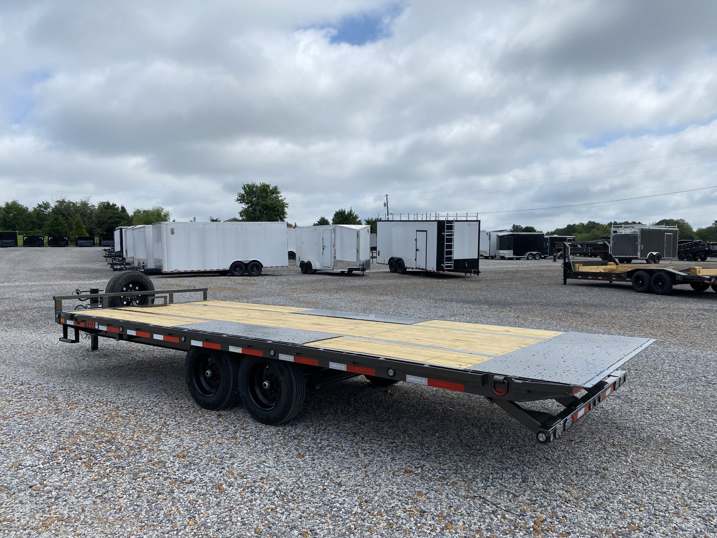 New 2026 MAXXD Deckover Tilt Trailer | 102" x 22' 17.5K GVWR