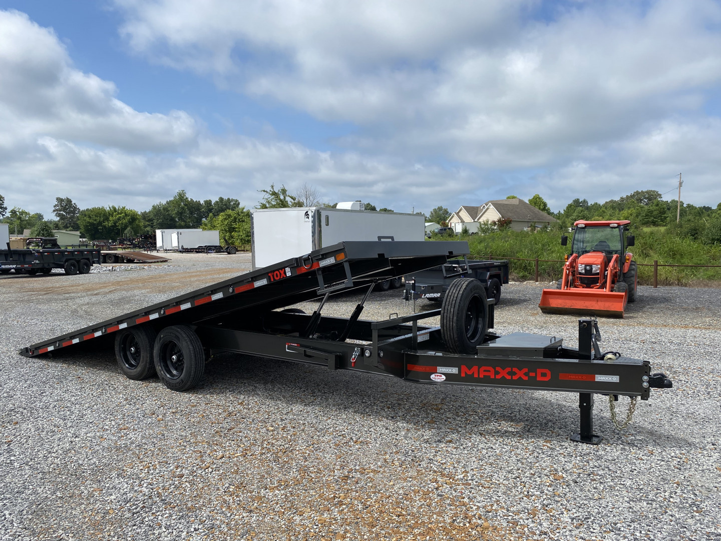 New 2026 MAXXD Deckover Tilt Trailer | 102" x 22' 17.5K GVWR