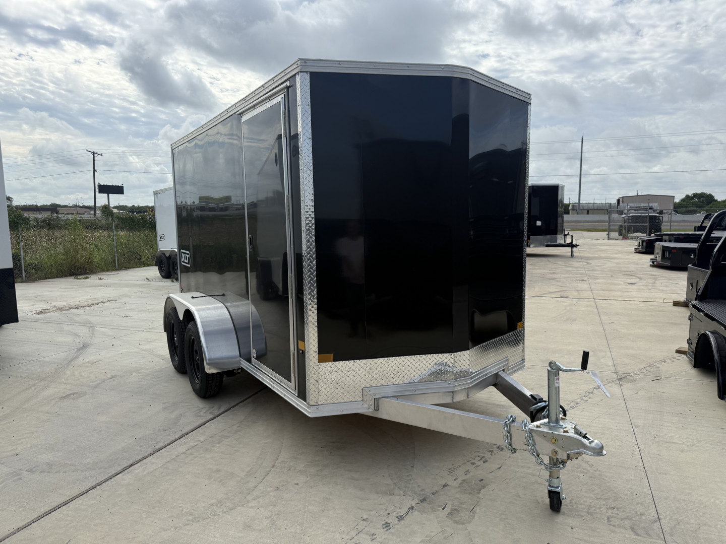 New 2026 ALCOM 6x12 Ramp Door 7K Cargo / Enclosed Trailer