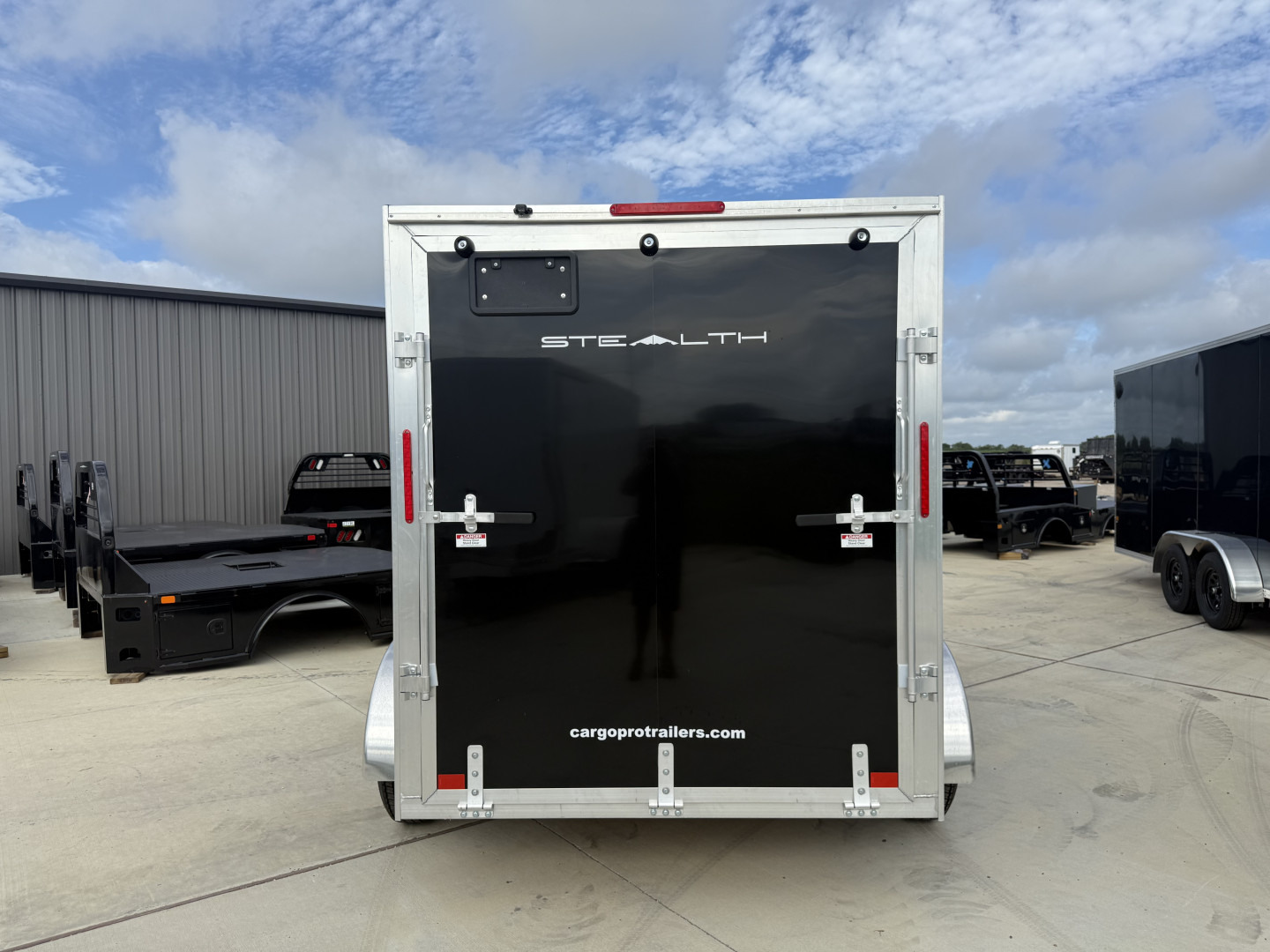 New 2026 ALCOM 6x12 Ramp Door 7K Cargo / Enclosed Trailer