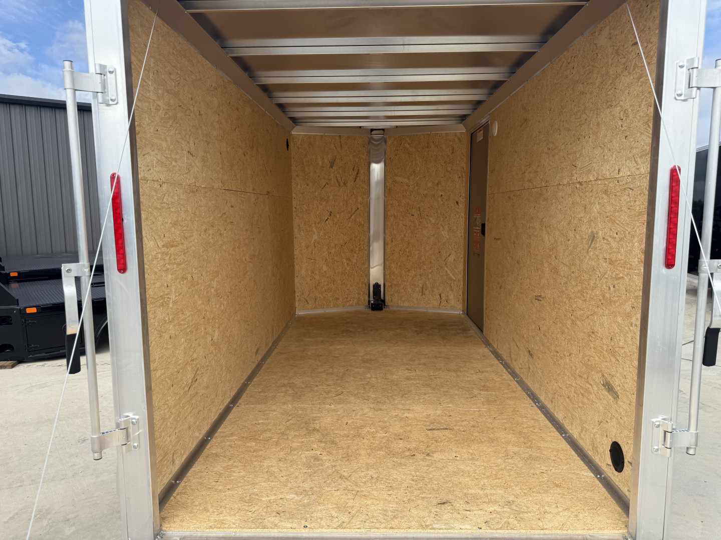 New 2026 ALCOM 6x12 Ramp Door 7K Cargo / Enclosed Trailer