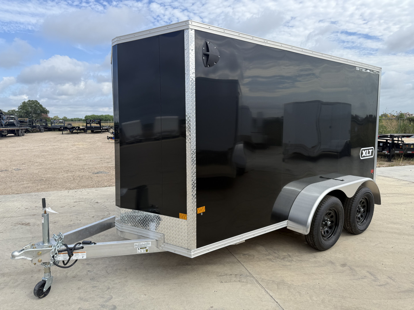 New 2026 ALCOM 6x12 Ramp Door 7K Cargo / Enclosed Trailer