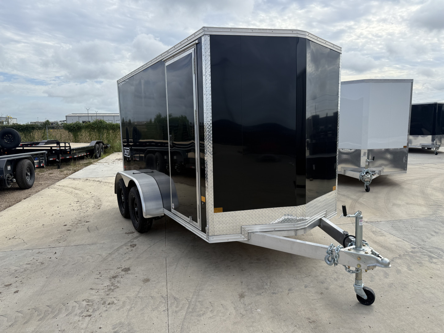 New 2026 ALCOM 6x12 Ramp Door 7K Cargo / Enclosed Trailer