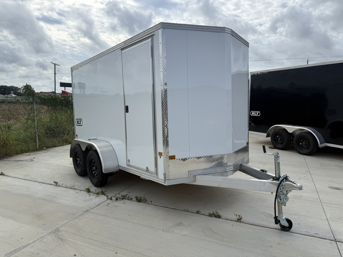 New 2026 ALCOM 6x12 Ramp Door 7K Cargo / Enclosed Trailer