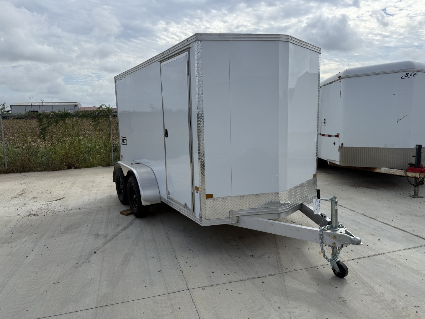 New 2026 ALCOM 6x12 Ramp Door 7K Cargo / Enclosed Trailer