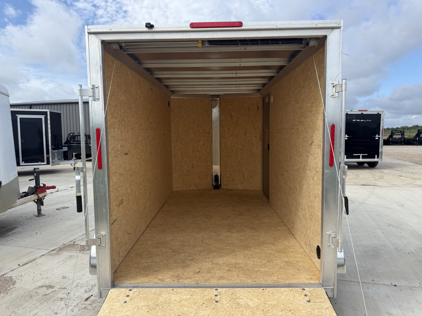 New 2026 ALCOM 6x12 Ramp Door 7K Cargo / Enclosed Trailer