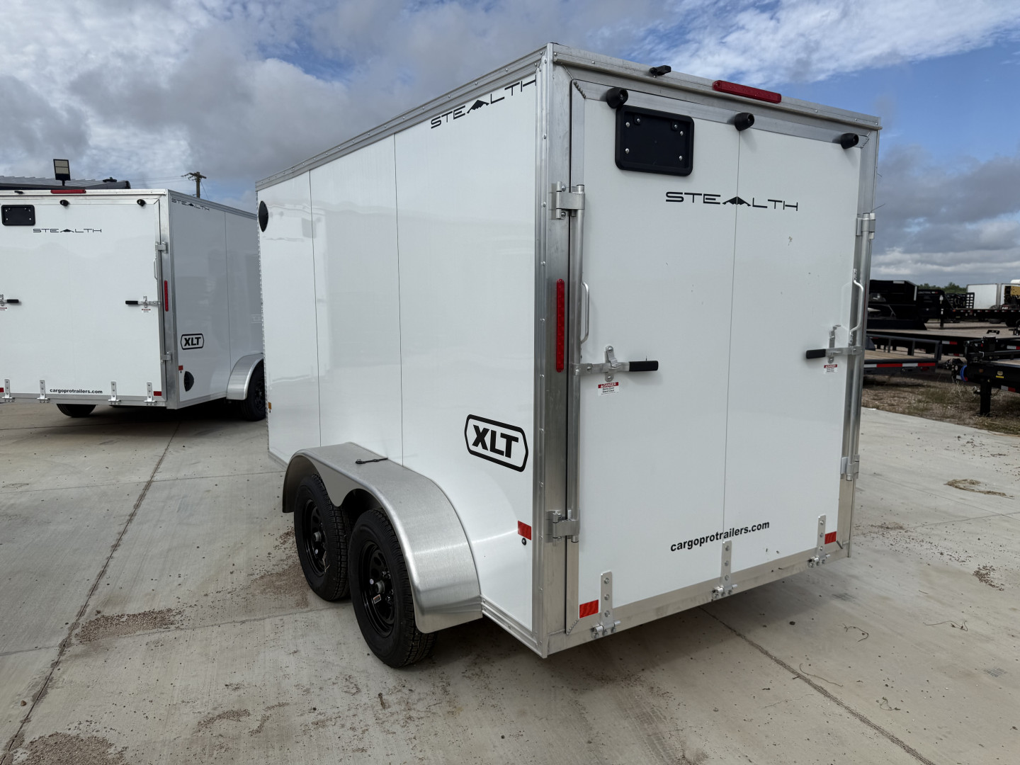 New 2026 ALCOM 6x12 Ramp Door 7K Cargo / Enclosed Trailer