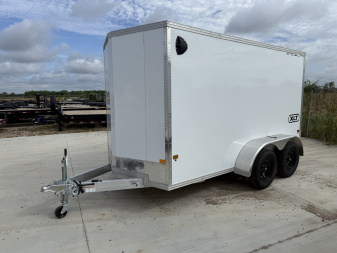 New 2026 ALCOM 6x12 Ramp Door 7K Cargo / Enclosed Trailer