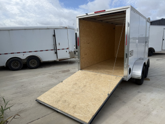 New 2026 ALCOM 6x12 Ramp Door 7K Cargo / Enclosed Trailer