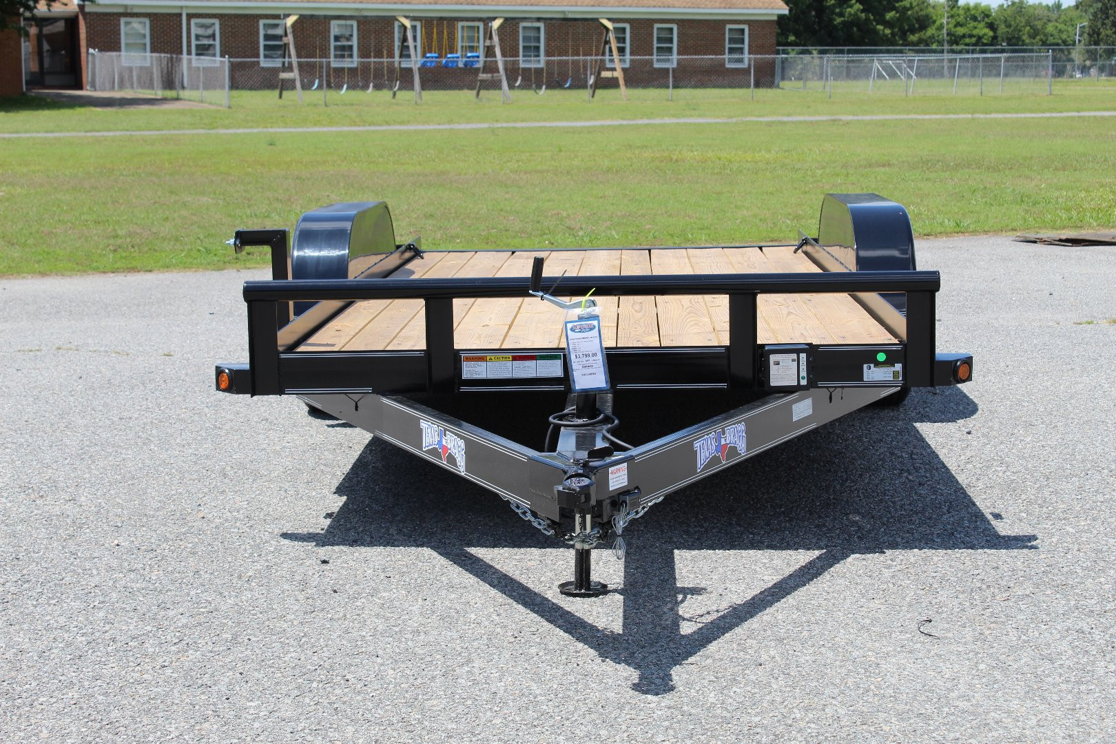 New 2025 TEXAS BRAGG TRAILERS 16 LCH Car Trailer w/ Welded D-Rings
