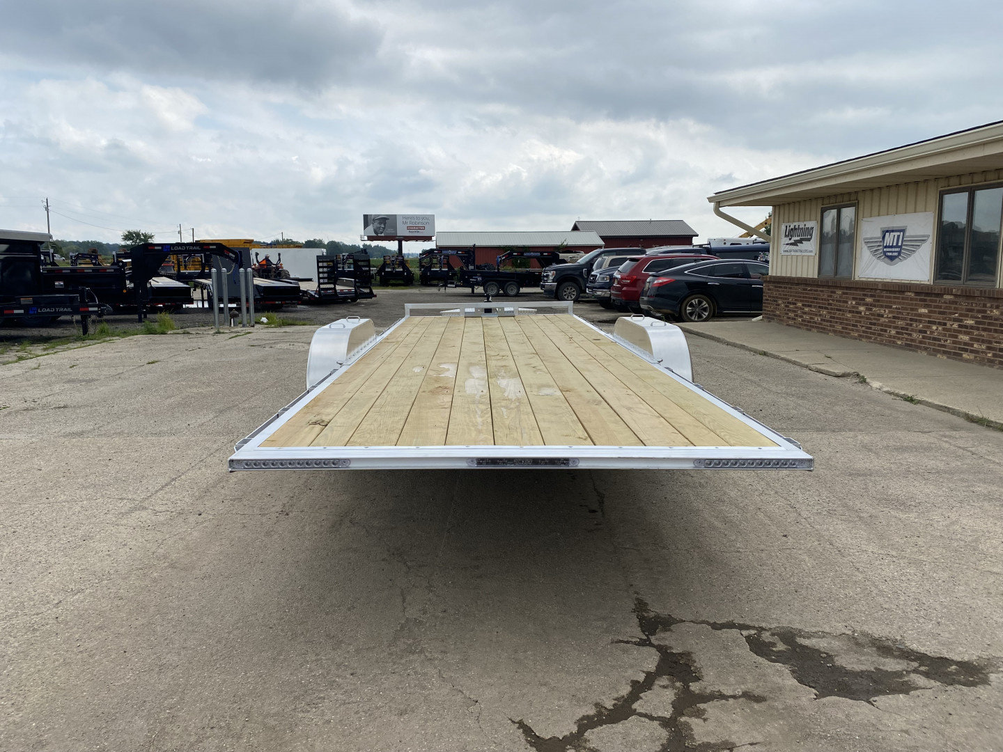 New 2025 H&H Trailers 82x24 Aluminum Speed Loader 14K Tilt Trailer