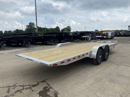 New 2025 H&H Trailers 82x24 Aluminum Speed Loader 14K Tilt Trailer