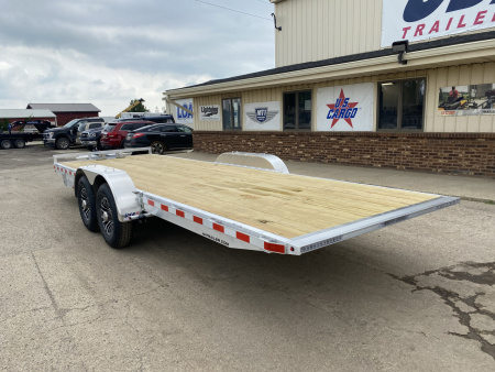 New 2025 H&H Trailers 82x24 Aluminum Speed Loader 14K Tilt Trailer