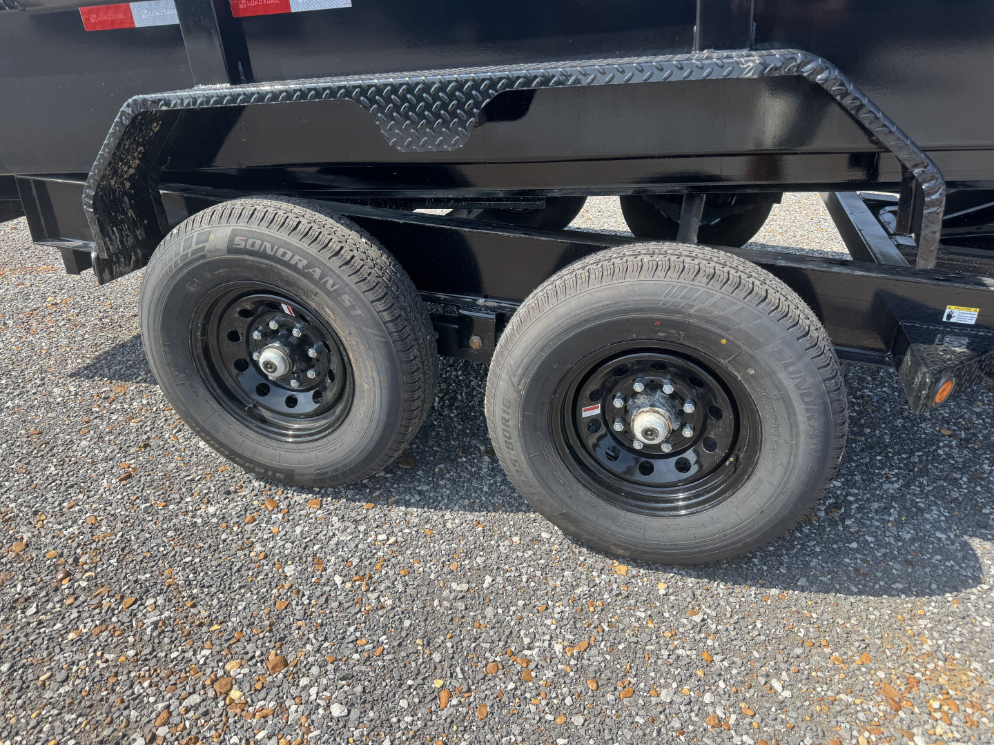 New 2025 Load Trail 83" x 16' 14k Gooseneck Dump Trailer