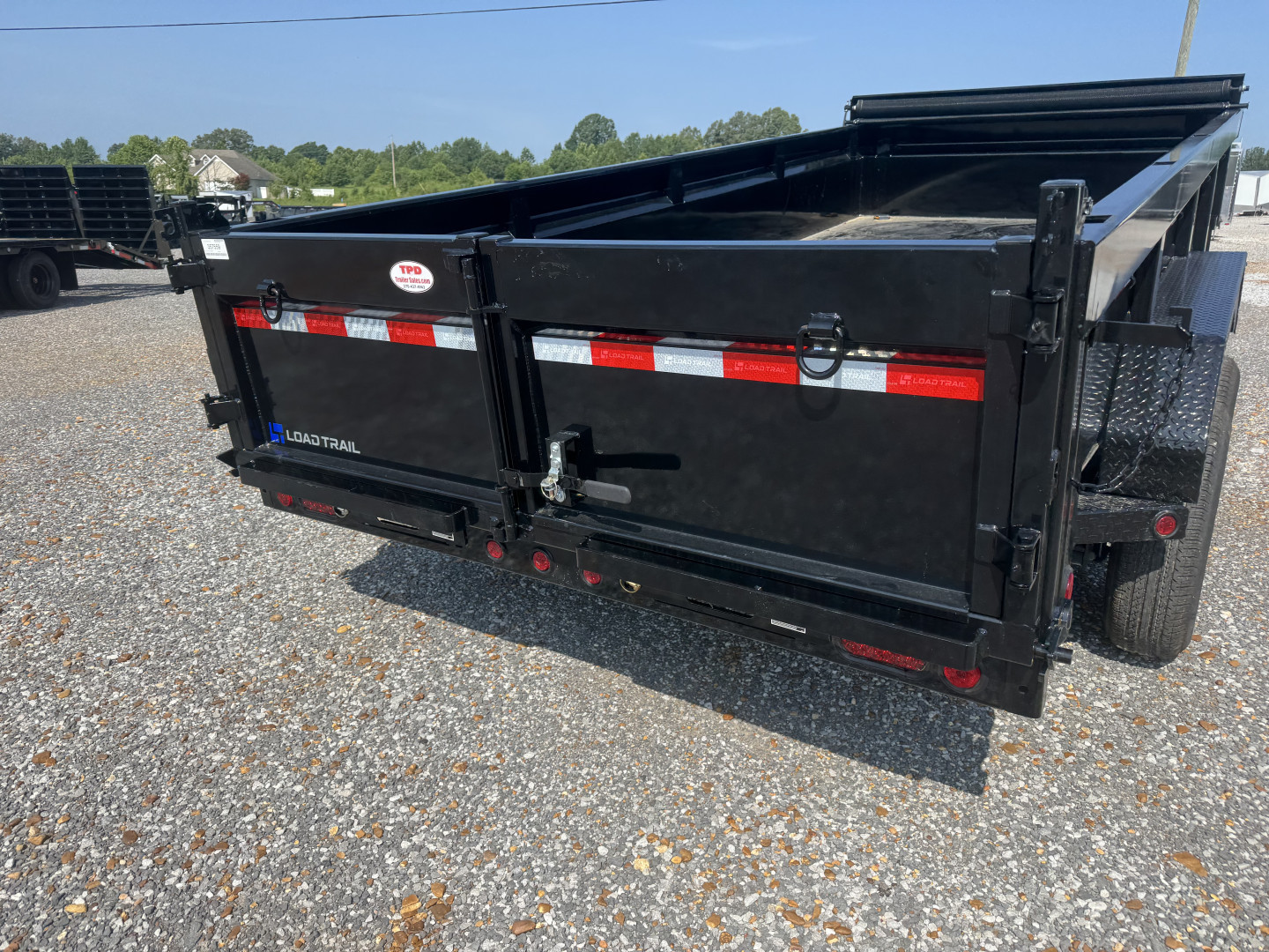 New 2025 Load Trail 83" x 16' 14k Gooseneck Dump Trailer