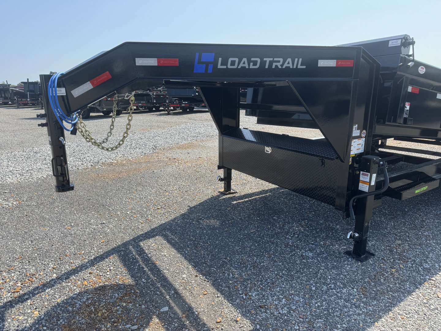 New 2025 Load Trail 83" x 16' 14k Gooseneck Dump Trailer