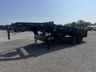 New 2025 Load Trail 83" x 16' 14k Gooseneck Dump Trailer
