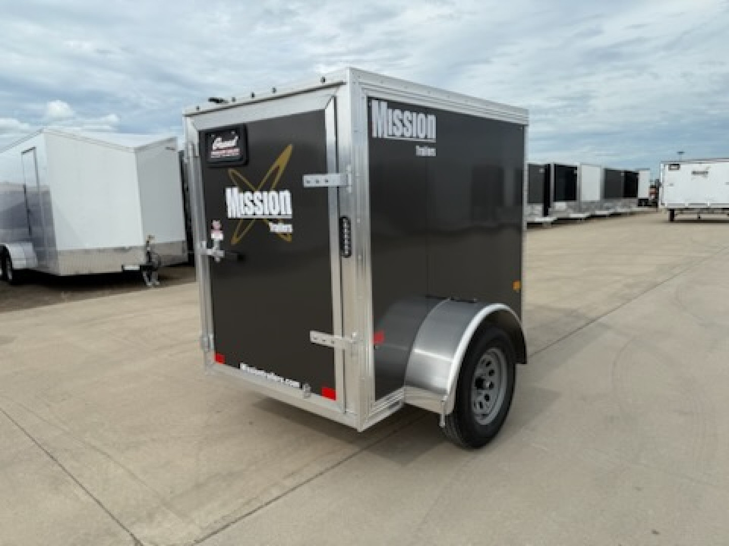 New 2026 Mission MEC4x6-IF Cargo / Enclosed Trailer