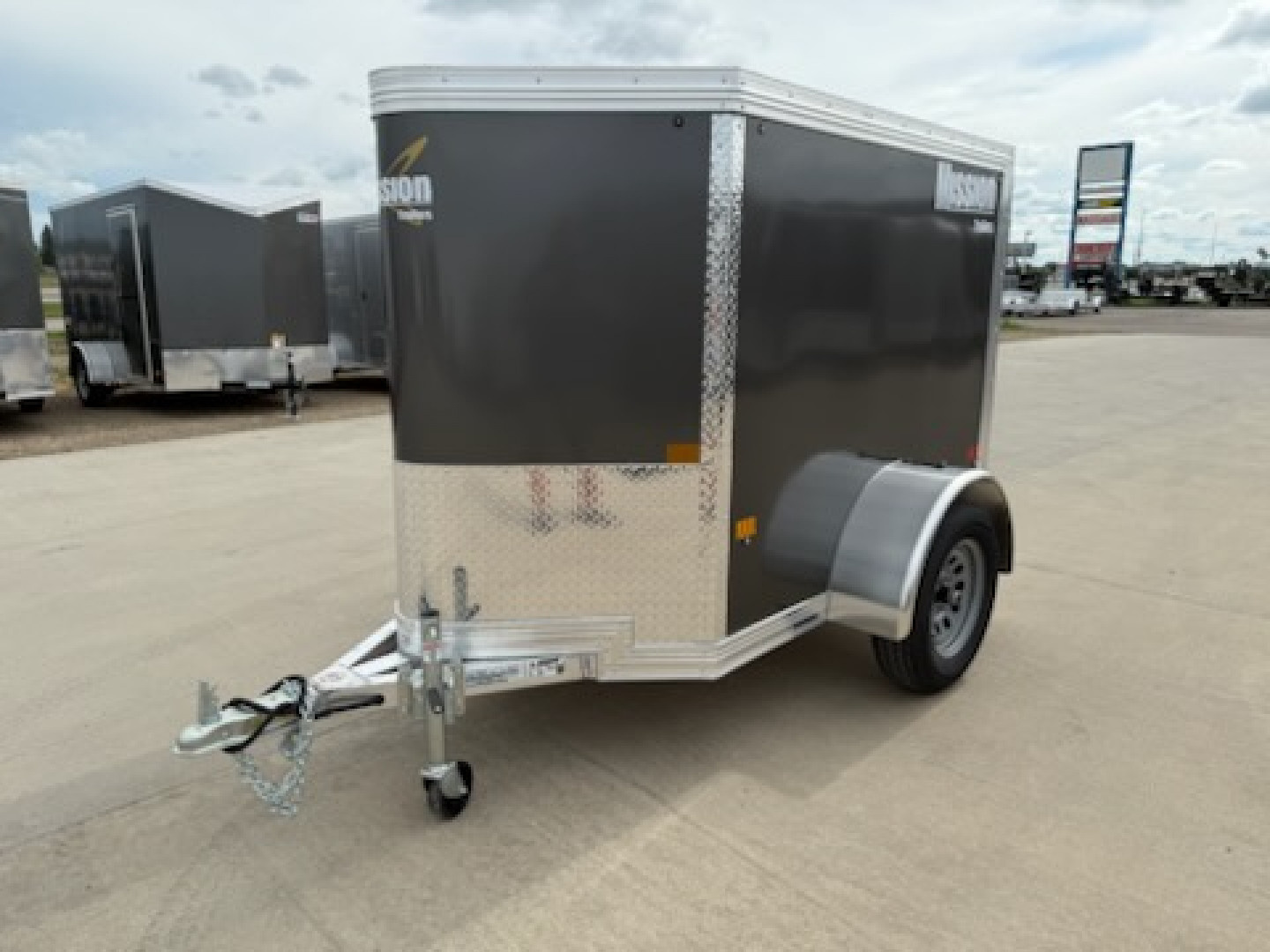 New 2026 Mission MEC4x6-IF Cargo / Enclosed Trailer