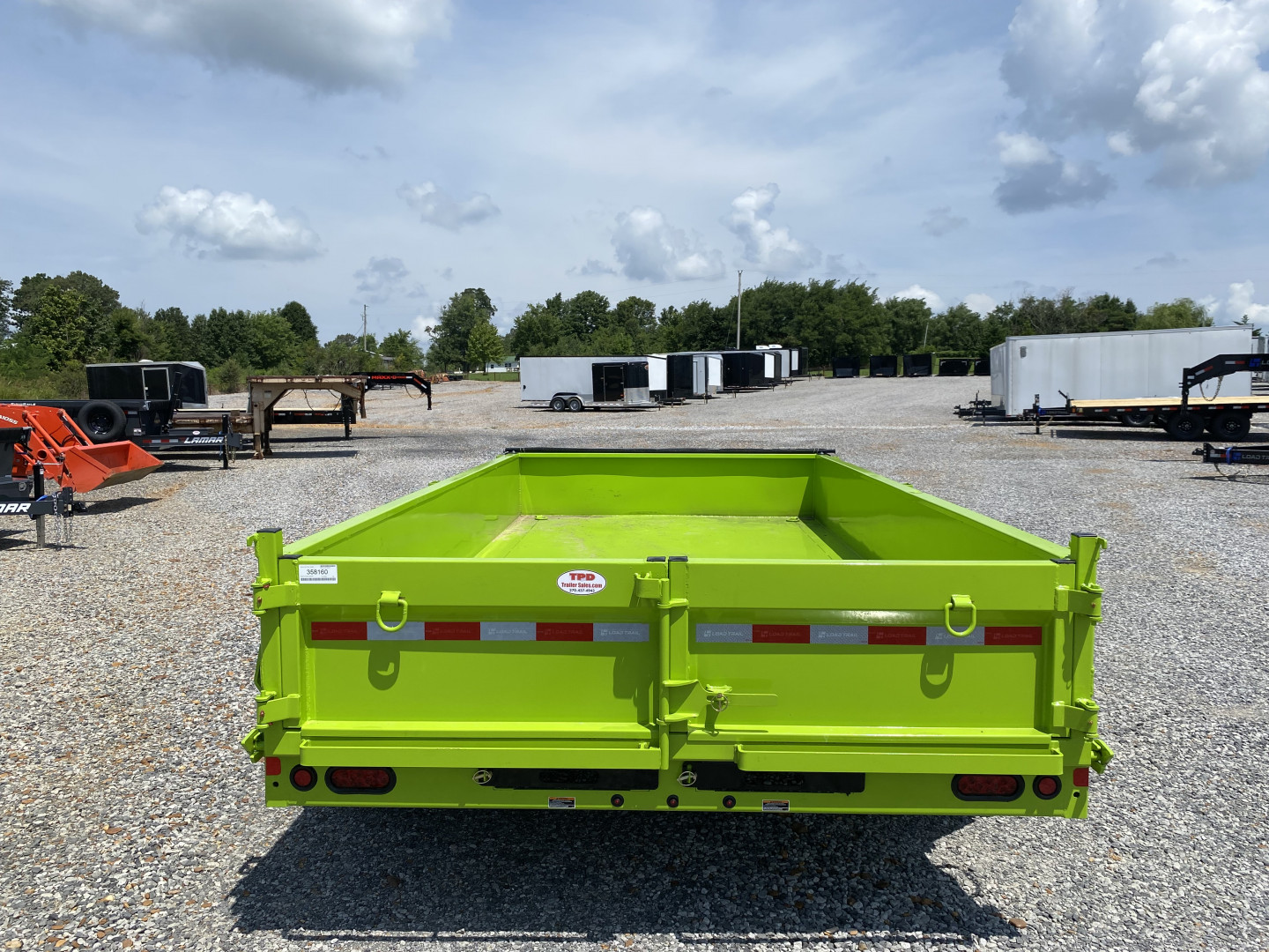 New 2025 Load Trail 83" x 14' 14k Dump Trailer