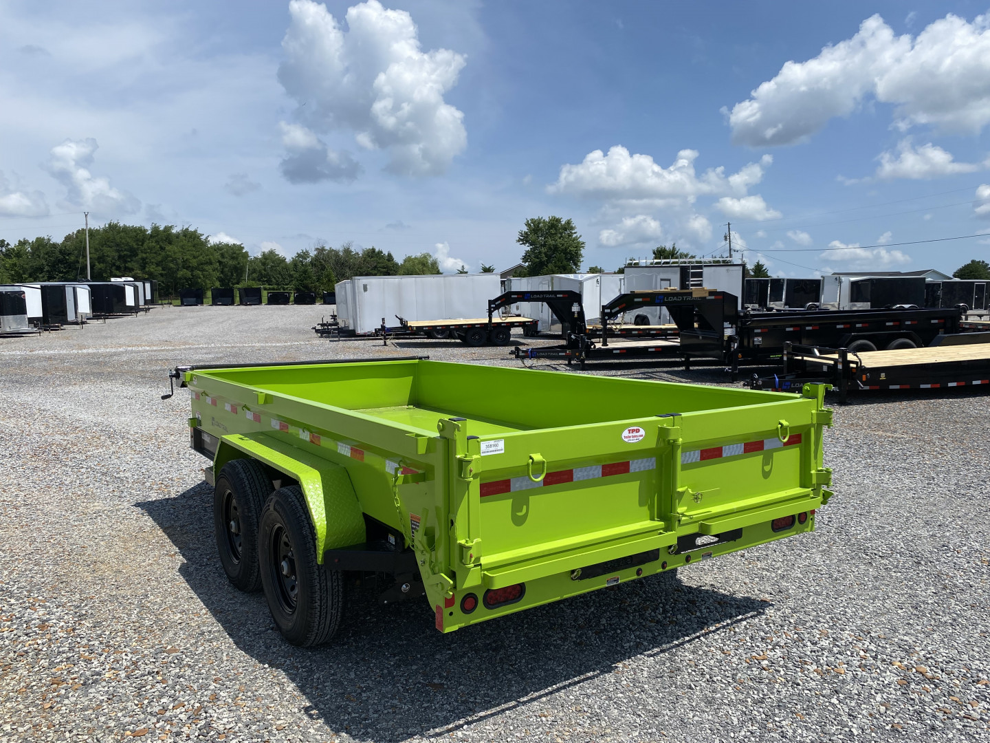 New 2025 Load Trail 83" x 14' 14k Dump Trailer