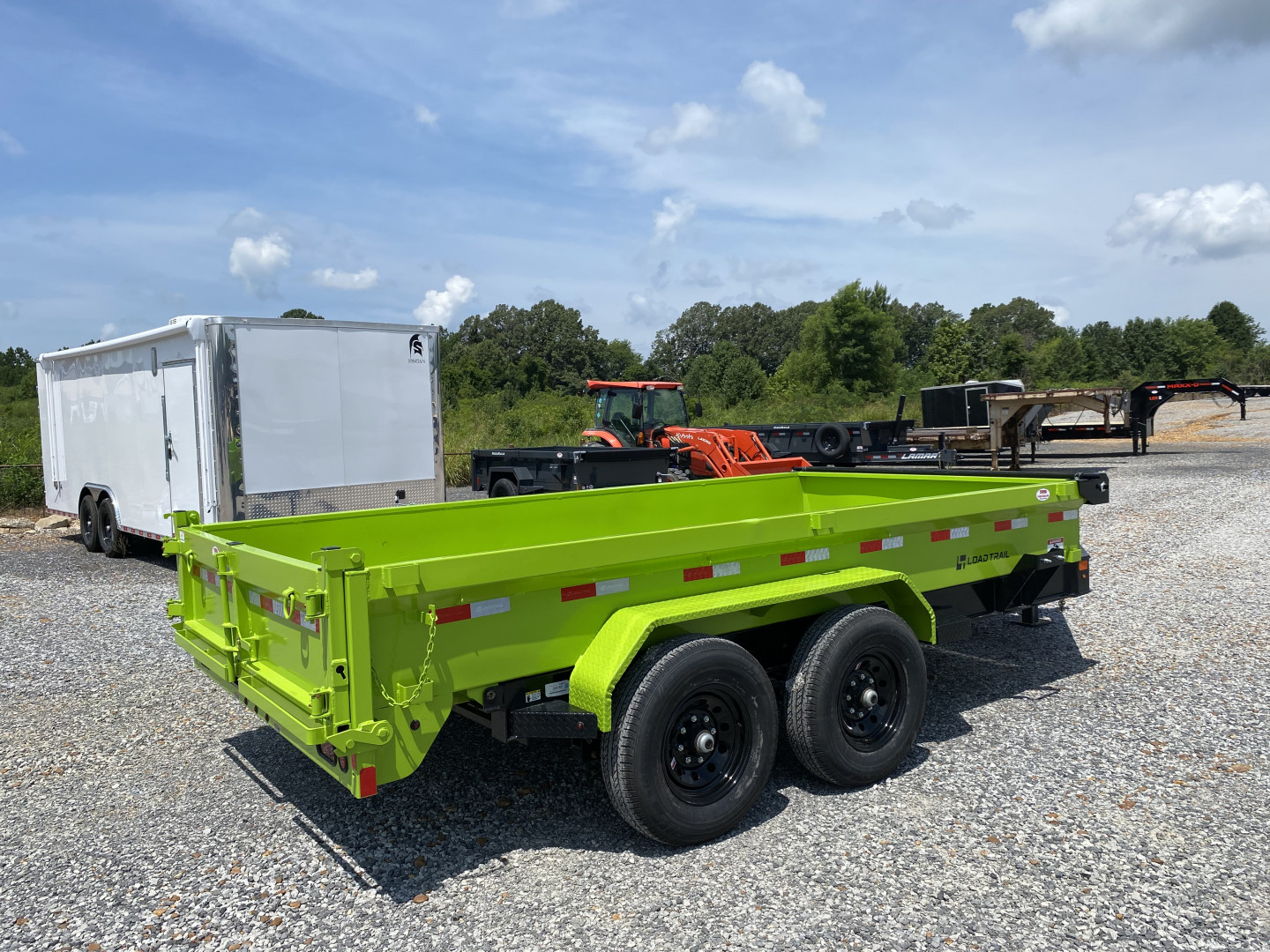New 2025 Load Trail 83" x 14' 14k Dump Trailer