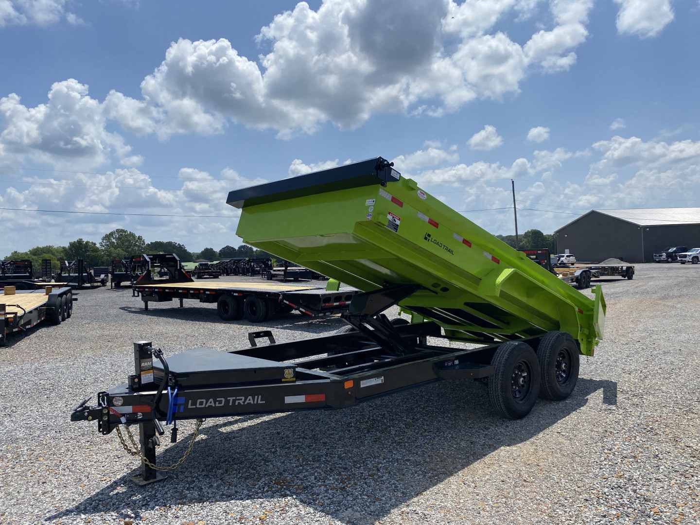 New 2025 Load Trail 83" x 14' 14k Dump Trailer