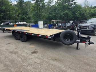 New 2025 Cam Superline 8.5X22 15.4K TILT Flatbed Trailer