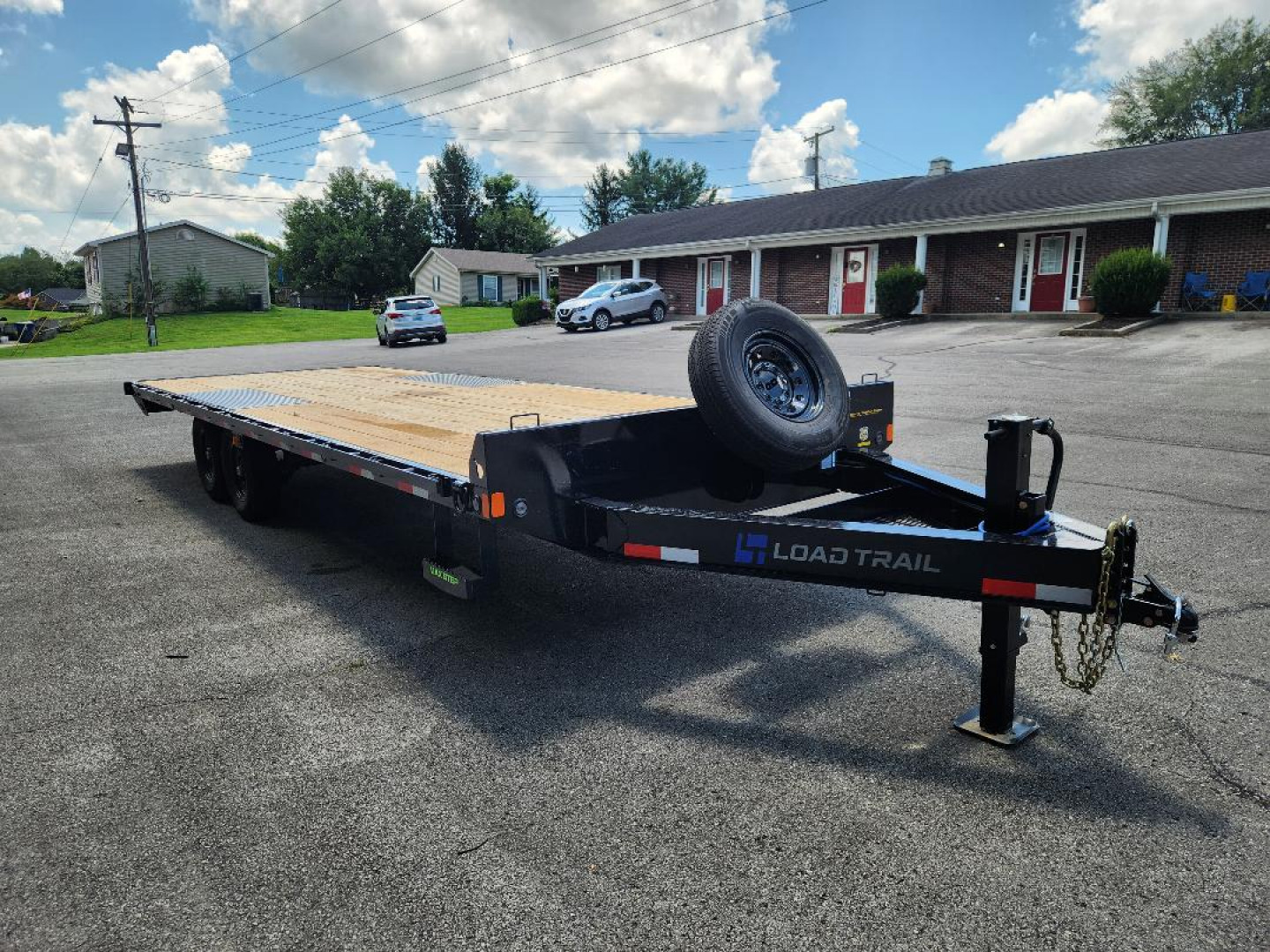 New 2026 Load Trail 102" x 24' Standard Pintle Hook Equipment Trailer
