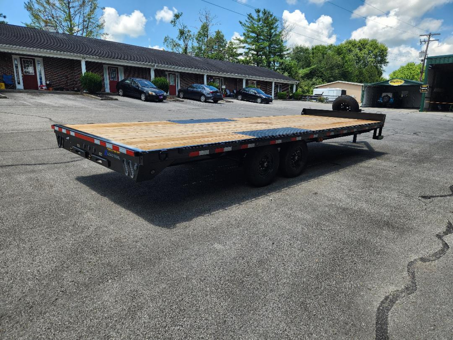New 2026 Load Trail 102" x 24' Standard Pintle Hook Equipment Trailer