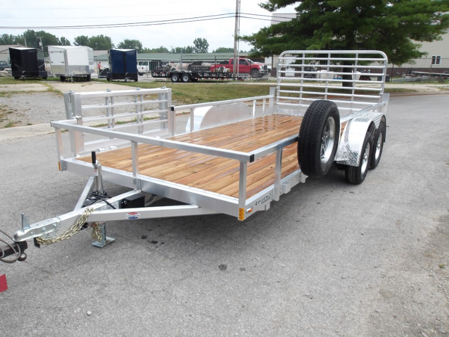 New 2026 Legend Trailers 7X16ODTA35 Utility Trailer
