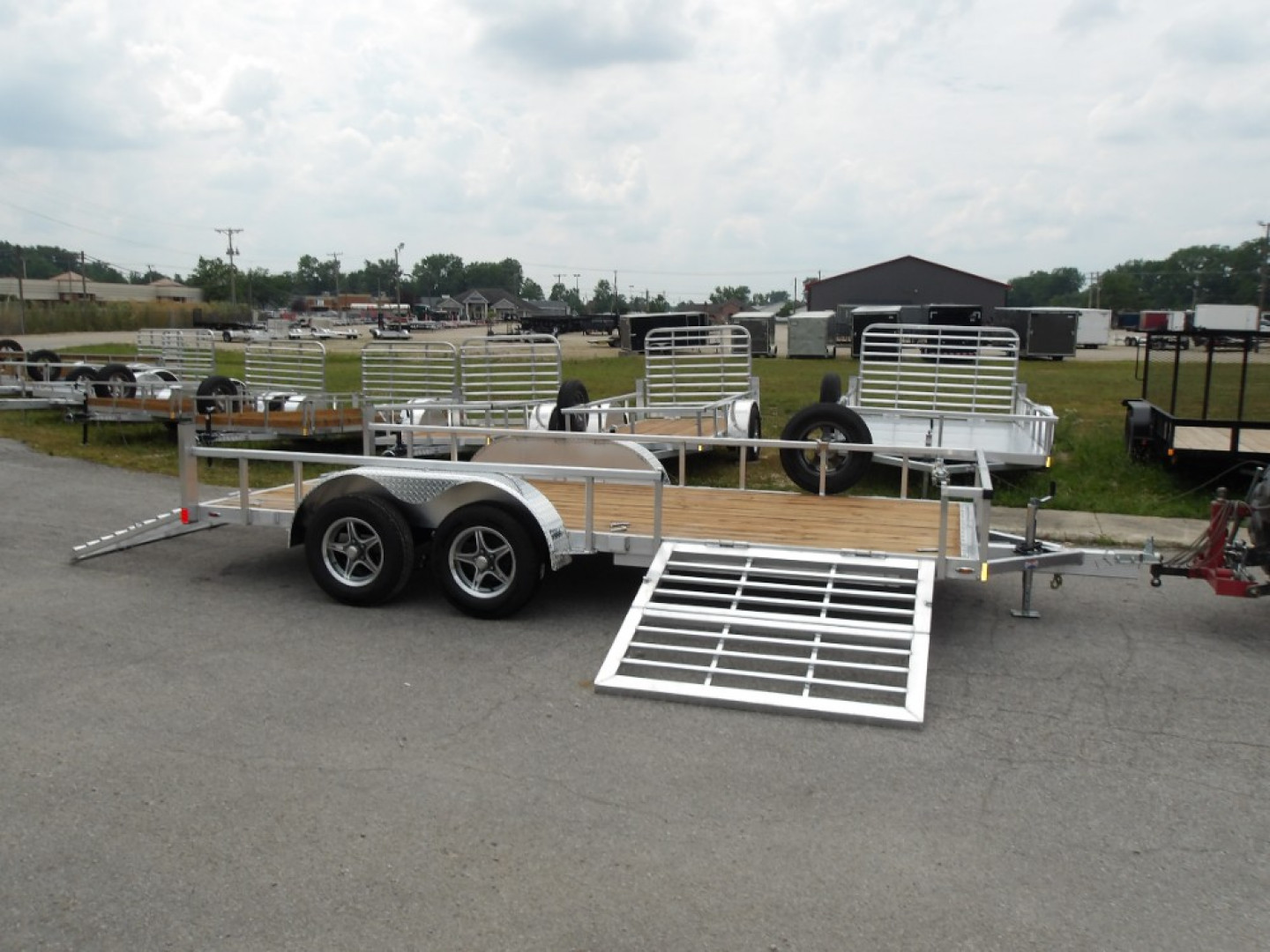 New 2026 Legend Trailers 7X16ODTA35 Utility Trailer