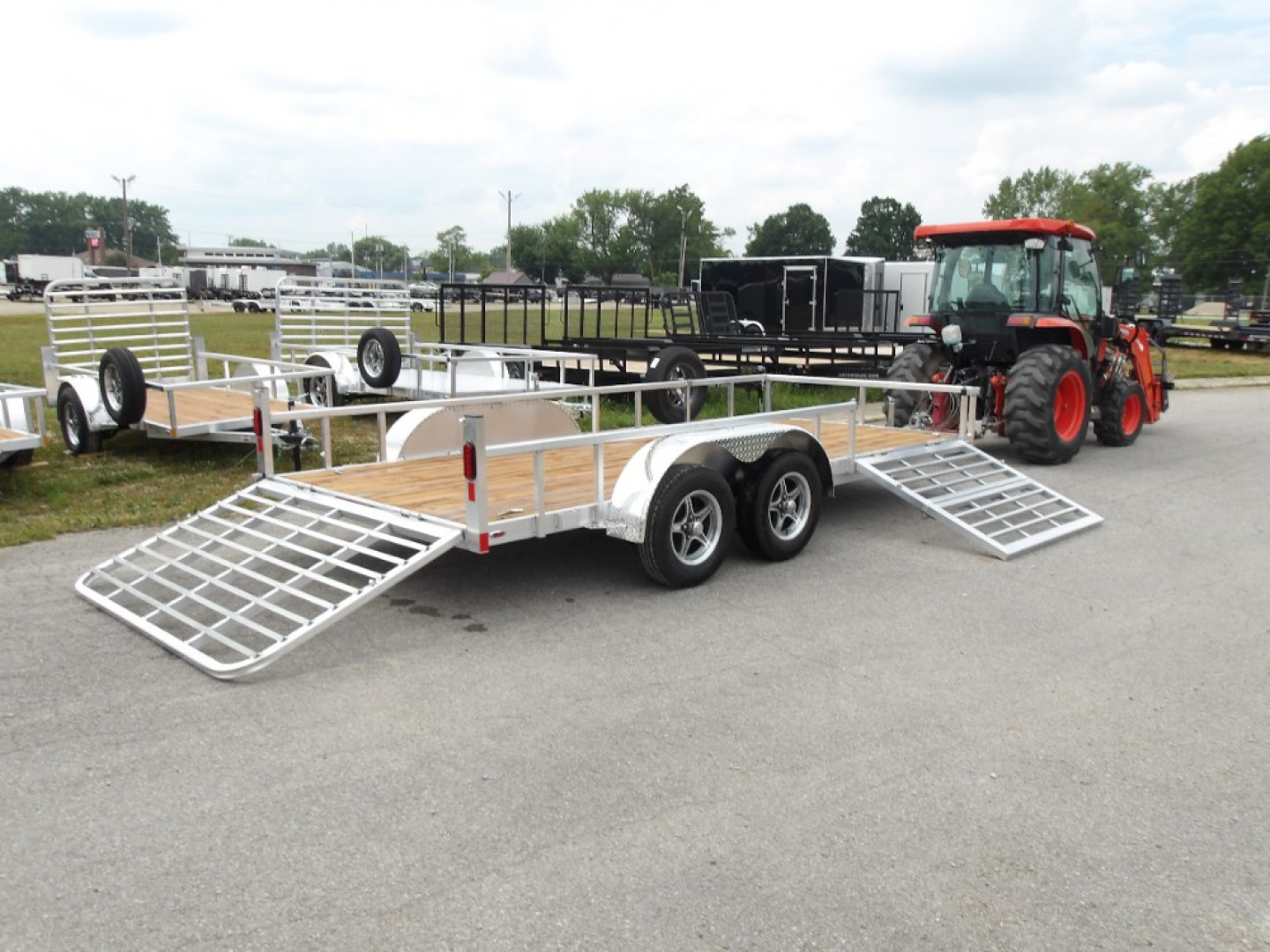 New 2026 Legend Trailers 7X16ODTA35 Utility Trailer