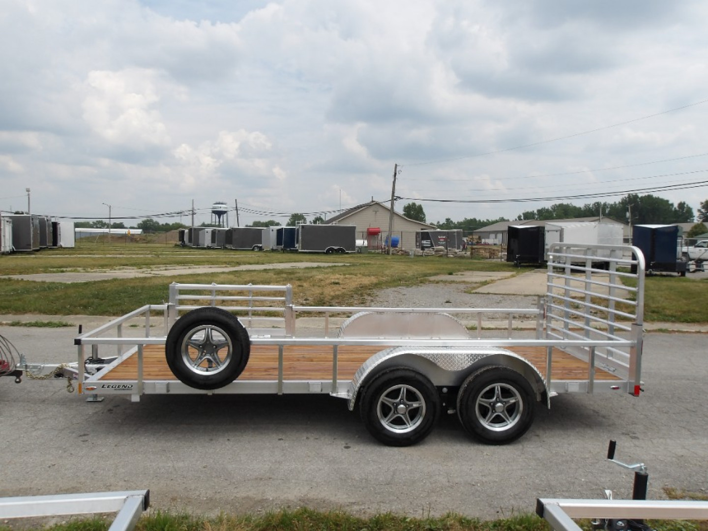 New 2026 Legend Trailers 7X16ODTA35 Utility Trailer