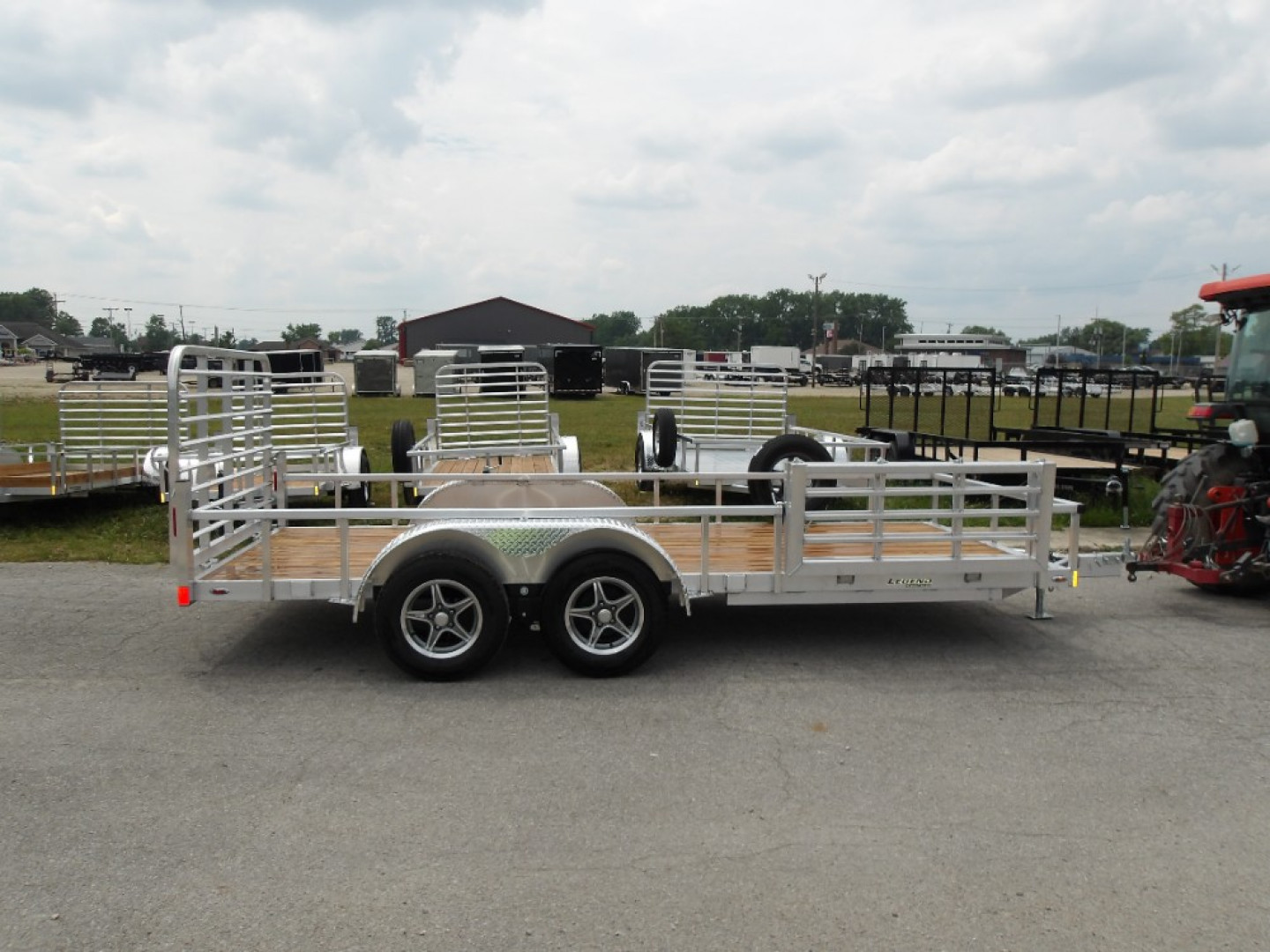 New 2026 Legend Trailers 7X16ODTA35 Utility Trailer
