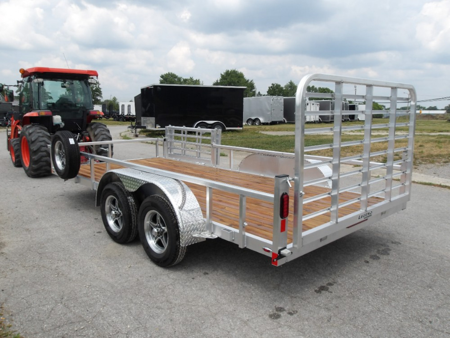 New 2026 Legend Trailers 7X16ODTA35 Utility Trailer