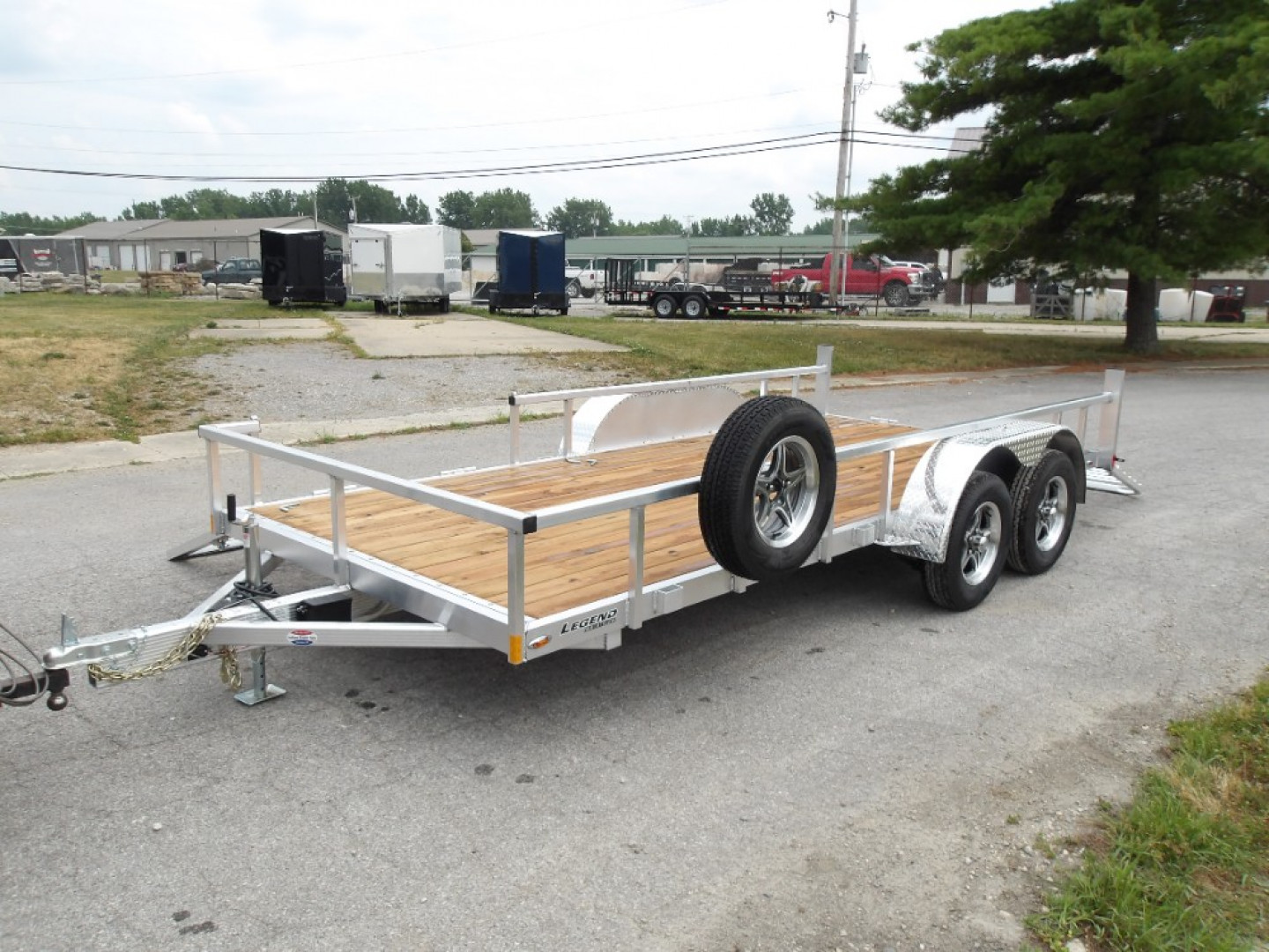 New 2026 Legend Trailers 7X16ODTA35 Utility Trailer
